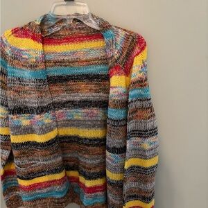 Multicolor Striped Women's Sweater